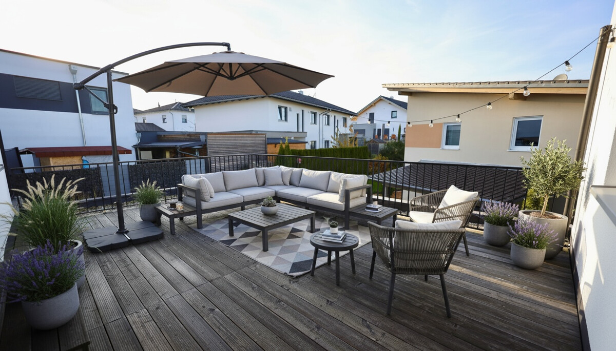 Terasse (Schlafzimmer)